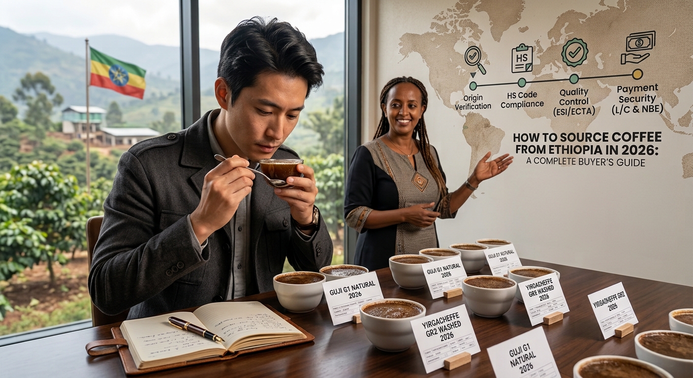 how to source ethiopian coffee using gizye
